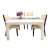Import Factory hot sale high gloss luxury dinning table set dining room furniture from China
