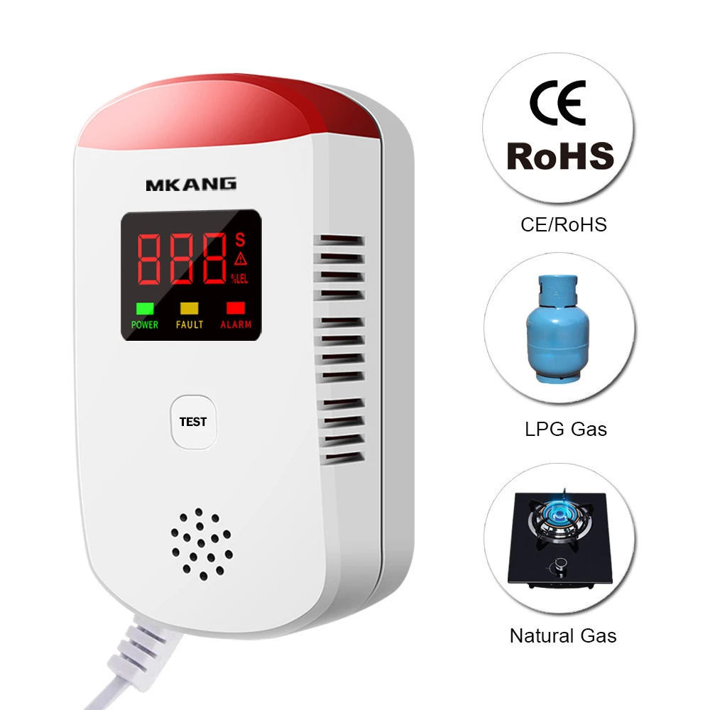 Factory new products the MKRQ901 smart gas detector,lpg/natural gas leakage detector, gas leakage detection devices