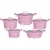 Import factory portable aluminum  cookware10 set pot from China