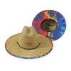 Factory Price Breathable Straw Hat Panama Sunshade Summer Designer Straw Hat Straw Lifeguard Hats