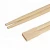 Import Factory price natural disposable bamboo chopsticks for sushi with paper wrapped from China