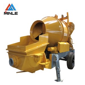 Factory Supplier Diesel Concrete Mixer With Pump 40M3 Diesel Mobile Diesel Concrete Pumps With Mixers For Sale