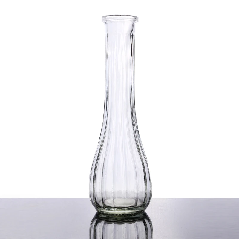 Factory supply glass flower vase