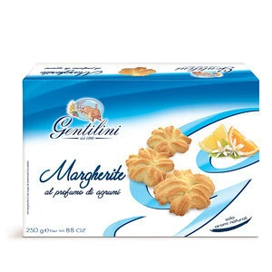 Factory Supply Margherite Biscuits With Natural Citrus Fruit Flavor