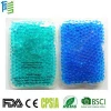 Factory supply promotional microwave reusable gel beads  hot cold pack