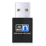 Factory Wholesale 300Mbps RTL8192  Wireless USB 2.0 to Wifi Adapter Dongle Converter wireless networking Card