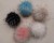 Import Factory wholesale a variety of colors 5 to 15 cm plush fake fur pom pom ball from China