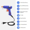 factory wholesale industrial electric CE ROHS GS hot melt glue gun for arts and crafts