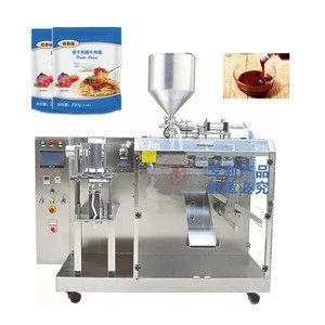 Factory wholesale price automatic sauce Doy pack Spout Pouch Packing Machine for chilli garlic sauce tomato ketchup