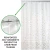 Import Factory Wholesale Walmart bathroom  Disposable Plastic Shower Curtain With Hooks from China