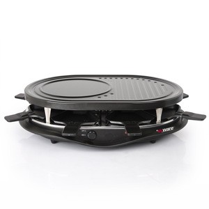 family use Non-stick coating steel plate BBQ grill