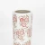 Import Fancy hotsale pink flower scroll holder indoor ceramic red and white umbrella holder from China