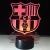 Import Fantastic gift FCB 3d light,football club led lights,best selling 2018 world cup 3d light lamp from China