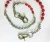 Import Fashion Decoration Accessories Of Trousers Chain With Red Color Beads, Stainless Steel Belt Chain from China