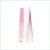 Import fashion pink makeup beauty tools wholesale volume lash tweezers eyelash extension tweezers eyebrow tweezers from China
