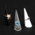 Import Fashion Popular Mini Acrylic Jewelry Finger Ring Holder Triangle cone Jewelry Display Shelf Rack Stand from China