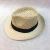Import Fashionable Customizd Mens Panama Paper Straw Hats High Quality Uni-sex Anti-UV Hollow-out Summer Fedora Sun Hats from China