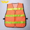 Fast drying red orange warning hi vis reflecting jacket safety clothing