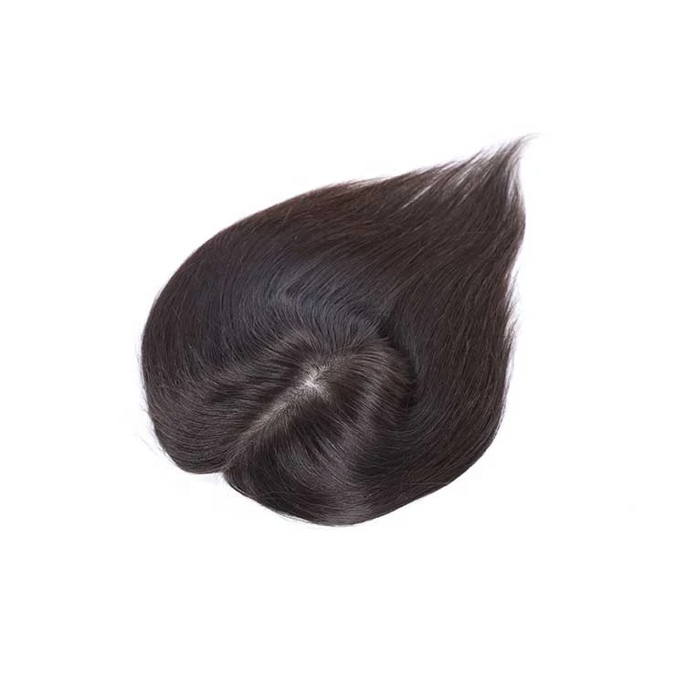 Fast Shipping Human Virgin Hair India Raw Silk Lace Topper Cuticle Aligned Remy Hair Women Topper