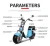Import fat tire city coco electric motorcycle  Halley electric scooter  harleyment 2000w 1500w 2 wheel city coco  scooter with CE EEC from China