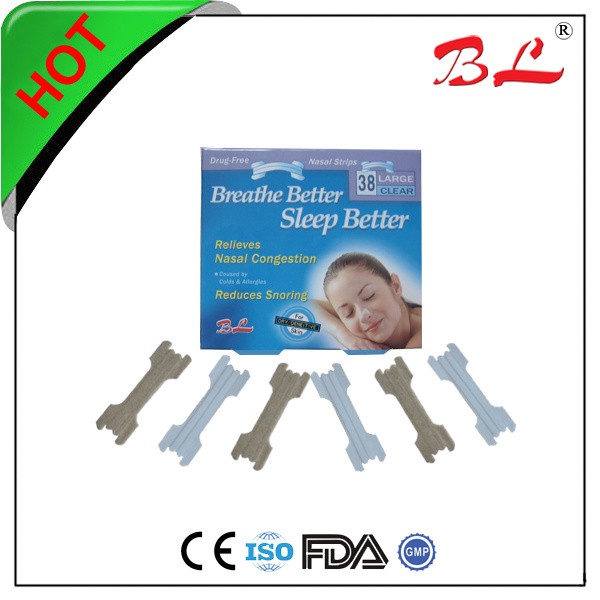 Buy Fda, Ce, Iso13485 Approved Nasal Strips/breath Well Nasal Strip L67 from Zhejiang Bangli