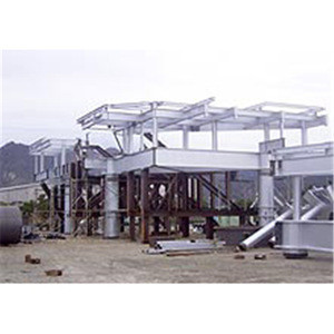 Field maintenance pre fab construction steel structure product