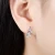 Import Fine Jewelry 925 Sterling Silver Olive Leaf Shape Micro Prong CZ Silver Stud Earrings For Women &amp; Girls from China