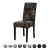 Import Fit Stretch Printed Removable Washable Short Dining Chair Covers Seat Slipcover for Hotel,Dining Room,Ceremony,Banquet Wedding from China