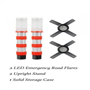 Flash Sale LED Emergency Roadside Flares Safety Strobe Lights 360 Degree Road Warning Beacon Flare Traffic Light,Magnetic Base