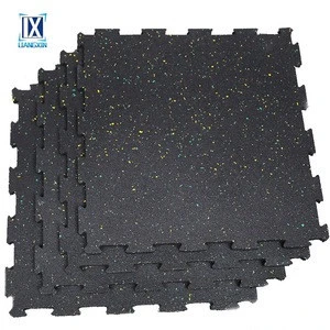 Floor 20mm 25mm rubber gym mat flooring tiles