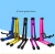 Import Folding A frame guitar stand Colourful strong electric acoustic guitar saddle stand metal guitar stand hot sale from China