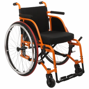Folding Pediatric Wheel Chair Aluminum Manual Wheelchair