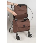 Folding shopping trolley cart for elderly