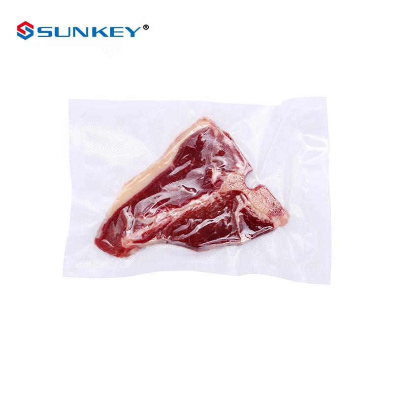 Food Grade High Quality Clear Embossing Plastic Packing Sealer Vacuum Bags
