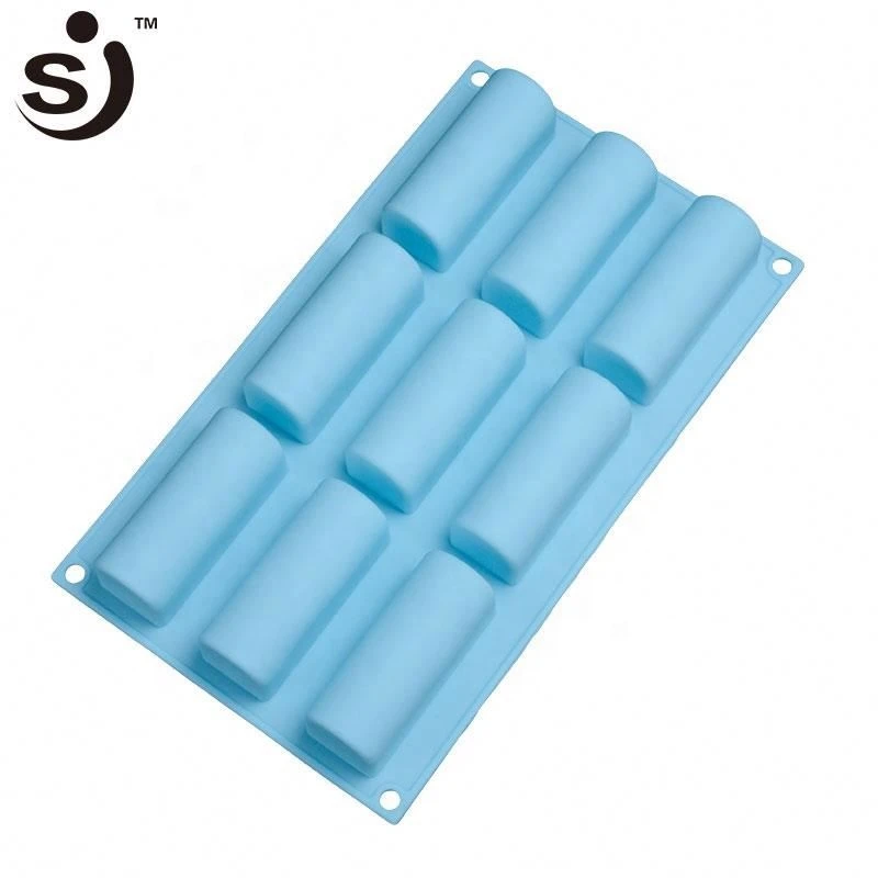 Food Grade Silicone Roll Non-Stick Mold Log Delicate Chocolate Desserts Mold Tea-time Cake Candy Pastries Molds
