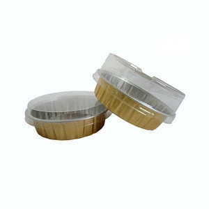 Food Use and Aluminum Foil Container/Box/Baking Cup with Lids