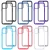 For iphone Custom High Quality Shockproof case TPU PC 2 In 1 Mobile Phone Bags