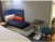 Import Foshan Manufacturer Customized Creative Design Hotel Bed Frame TV Stand Modern Hotel Bedroom Furniture Set from China