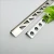 Import Foshan SMA stainless steel chrome tile accessories of metal corner strip with holes tile trim from China