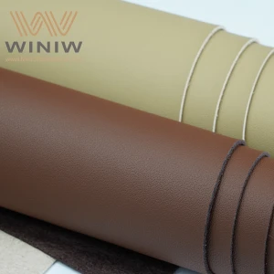 Free Sample Car Upholstery Fabrics cuero sintetico lining fabric synthetic leather for bag making eco Faux leather Microfibe