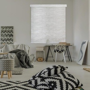 Free Stop Polyester Blackout Manual Roller Cordless Shades Window Covering