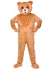 Funny Teddy Bear Adult Big Head Fancy Dress Cartoon Mascot Costume
