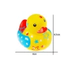 Funny Vinyl Bath Toys Spray Water Floating Duck with Star Bath Toy for Kids Children
