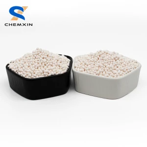 Gamma absorbent granulated desiccant activated alumina for drying and defluorination filter water