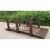 Import Garden Bridge, Classic Wooden Arch with Safety Rails Stained Finished Footbridge from China