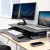 Import Gas Spring Height Adjustable Standing Desk Sit to Stand Laptop Computer Office Desks with Keyboard Table from China