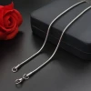 GGCXL0044 Fashion Thin 0.9mm Man Stainless Steel Chain Necklace For Women Titanium Snake Link Chain Wholesale Drop Shipping