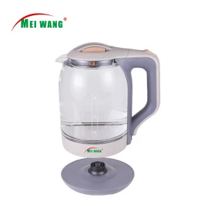 Glass Electric Kettle Borosilicate Glass Stainless Steel 1.8 Liter Rapid Boil Cordless Tea pot with Automatic Shut Off the Best