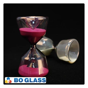 glass hourglass sand timer, 5 minutes hourglass, luminous sand houglass