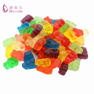 GMP certified sour  ball shape gummy candy  xylitol gummy candy
